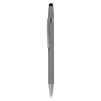 Ручка стилус металлическая 'VIVA PENS' 'MAYA' Серебристый Серый 8631-08