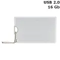 Флешка 'Metal Credit Card' 16 Gb USB 2.0