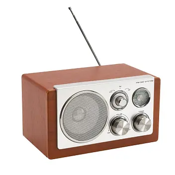 Радио AM - FM Коричневый Черный 2313-01