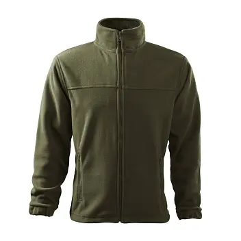 Реглан флісовий 'Malfini' 'Jacket 280' на блискавці Темно-зеленый 14017-12