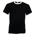 Футболка чоловіча 'Fruit of the Loom' 'Ringer T'