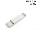 Флешка пластикова 4 Gb USB 2.0
