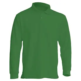 Футболка Поло 'JHK' 'POLO REGULAR MAN LS' KELLY GREEN