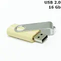 Флешка 'Twister' дерев'яна 16 Gb USB 2.0