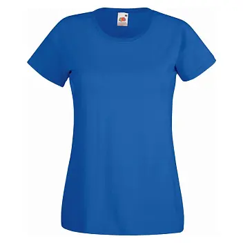 Футболка жіноча 'Fruit of the Loom' 'Ladies Valueweight T' Синий 5702-07