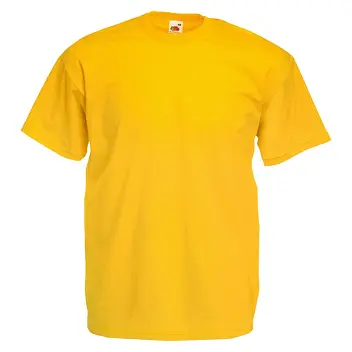 Футболка чоловіча 'Fruit of the Loom' 'Valueweight T' Желтый 5695-03