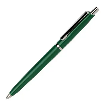 Ручка 'Classic' пластикова Серебристый Зеленый 1007-04