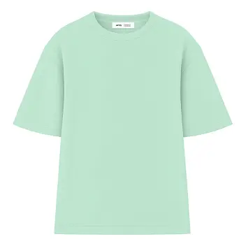 Футболка оверсайз 'RAY' 'OVERSIZE' Зеленый 15331-11