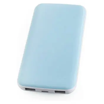 Зарядний пристрій Powerbank 10000 mAh Белый Голубой 12219-03