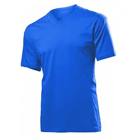 Футболка 'Stedman' 'Classic V-neck Men' Bright Royal
