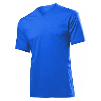 Футболка 'Stedman' 'Classic V-neck Men' Bright Royal Синий 6920-04