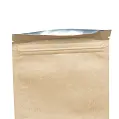 Дой-пак 100х170х30 крафт zip-замок (50г кофе)