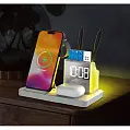 Зарядное устройство беспроводное с часами 'TEG' 'Time Dock'