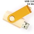 Флешка 'Twister' дерев'яна 32 Gb USB 2.0