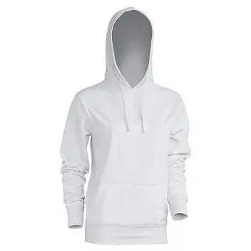 Толстовка 'JHK' 'KANGAROO SWEATSHIRT LADY' WHITE Белый 1623-03