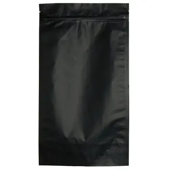 Дой-пак 210х380 zip-замок (1000г кофе) Черный 12823-02