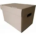 Коробка картонная Самосборная 320х220х220 мм бурая