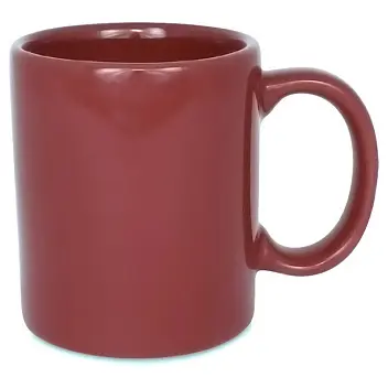 Чашка керамічна Kuba 310 мл Бордовый 1780-02