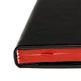 Записная книжка А5 'Mem'O!' в линейку 'Туксон' кремовый блок