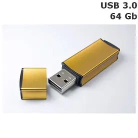 Флешка 'GoodRAM' 'EDGE' 64 Gb USB 3.0 золотиста