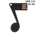 Флешка 'Note' black 16 Gb USB 2.0