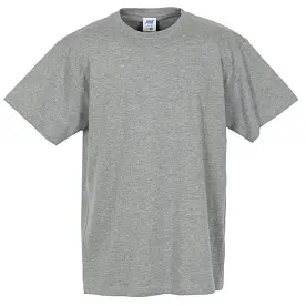 Футболка 'JHK' 'REGULAR T-SHIRT MAN' GREY MELANGE