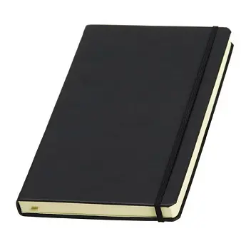 Записная книжка A5 в линейку Черный 1145-01