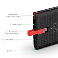 Універсальна мобільна батарея PowerBank 'Pineng' 'PN-851' 10000 mAh