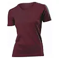 Футболка 'Stedman' 'Classic Women' Burgundy Red