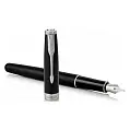 Ручка перьевая 'Parker' SONNET 17 Matte Black Lacquer CT FP F