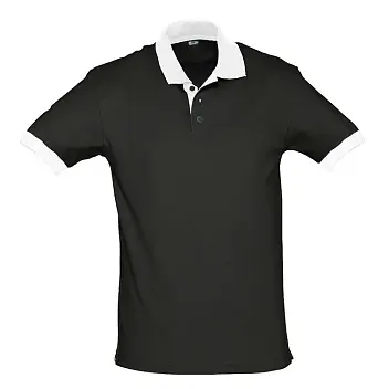 Футболка поло 'Vip Print' 'Custom' Черный 14602-24