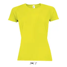 Футболка женская с круглым воротом SOL'S SPORTY WOMEN