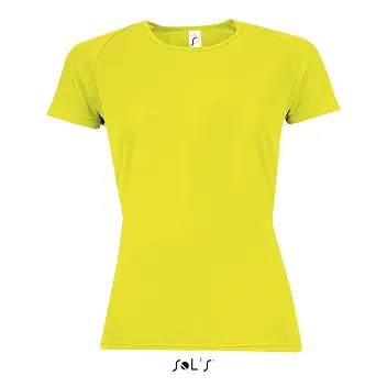 Футболка женская с круглым воротом SOL'S SPORTY WOMEN Желтый 10221-10