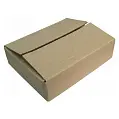 Коробка картонная Четырехклапанная 190х145х45 мм бурая