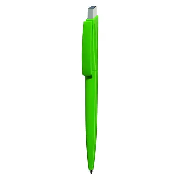 Ручка пластикова 'VIVA PENS' 'GITO SOLID' Зеленый Серебристый 8618-02
