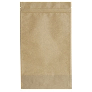 Дой-пак 140х240х45 крафт zip-замок