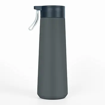 Термобутылка 'Kyoto' matt 400 мл Черный Серый 14938-153