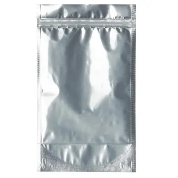 Дой-пак 140х240х45 zip-замок Серебристый 12806-01