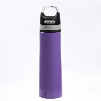 Термопляшка 'Madrid Bluetooth' glossy 735 мл Черный Фиолетовый 30061-10