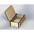Коробка фанерная 120x65x30