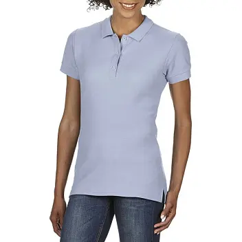 Поло жіноче 'Gildan' 'PREMIUM Cotton 223' Голубой 8767-07