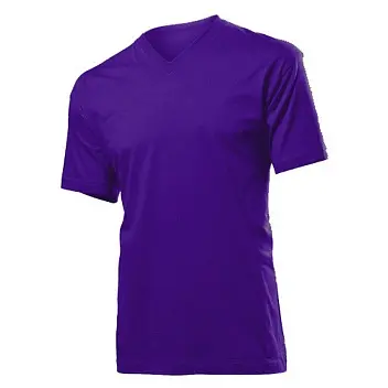 Футболка 'Stedman' 'Classic V-neck Men' Deep Berry Фиолетовый 6920-05