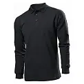 Футболка Поло 'Stedman' 'Polo Long Sleeve' Black Opal