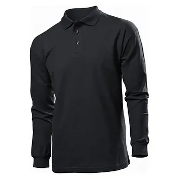 Футболка Поло 'Stedman' 'Polo Long Sleeve' Black Opal Черный 6928-01