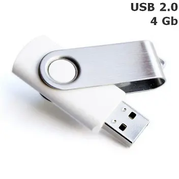 Флешка Твістер пластикова 4 Gb USB 2.0   6085-01