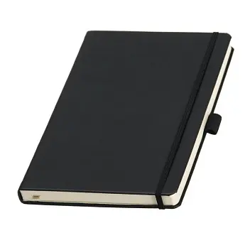 Записна книжка A5 в лінійку Черный 1146-01