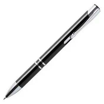Ручка пластикова Серебристый Черный 8943-06