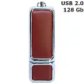 Флешка 'GoodRAM' 'ART LEATHER' 128 Gb USB 2.0 коричнева