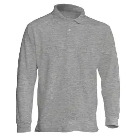 Футболка Поло 'JHK' 'POLO REGULAR MAN LS' GREY MELANGE