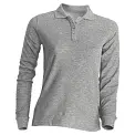 Футболка Поло 'JHK' 'POLO REGULAR LADY LS' GREY MELANGE
